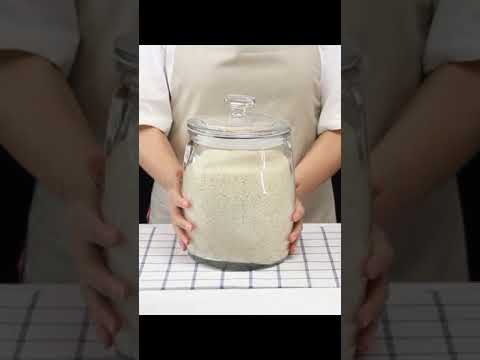 Transparentes luftdichtes Glasgewürz-Glas des Nahrungsmittelspeicher-8000ml