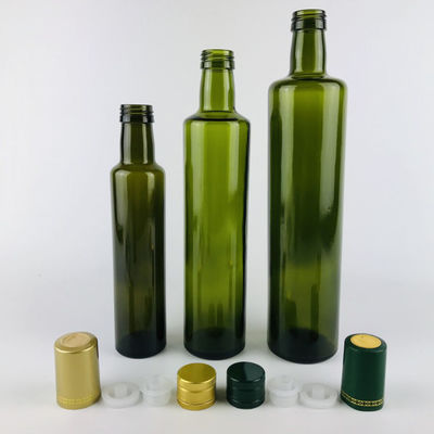 Starke Wand-Olivenöl-Tropfflasche, dauerhafte runde/Quadrat-Olivenöl-Flasche fournisseur