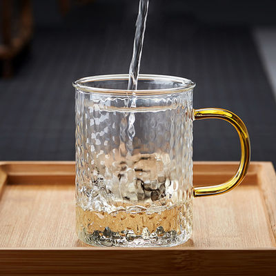 Hitze-Beweis-Jenaer Glas-Glas-Tee Infuser-Schalen-Sätze mit Deckel-mundgeblasenem Handwerk fournisseur