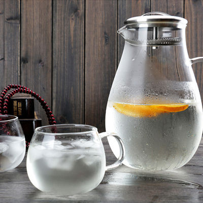 goss moderne Karaffe des Wasser-64oz mit Schale für Getränk/Frucht Wasser freundliches Eco hinein fournisseur