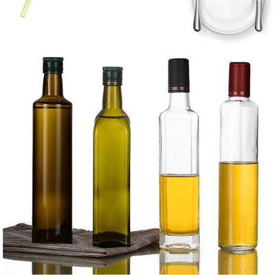 Küchen-Olivenöl-Glasbehälter, klassisches Olivenöl-Fläschchen mit Pourer fournisseur