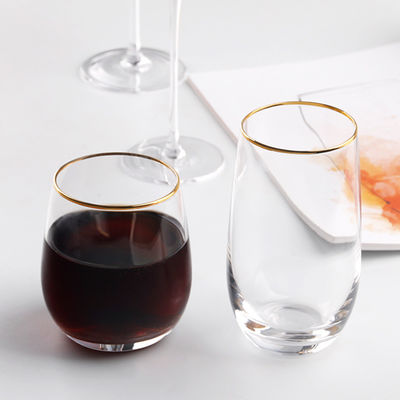Maschinell hergestellte Kristallwein-Glas-kundenspezifische Kapazität für Hauptpartei/Bar Eco freundlich fournisseur