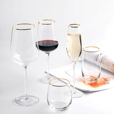 Maschinell hergestellte Kristallwein-Glas-kundenspezifische Kapazität für Hauptpartei/Bar Eco freundlich fournisseur