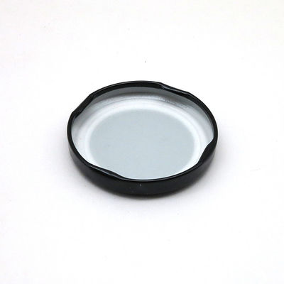 Leerer Nahrungsmittelspeicher-Glasstau-Glas-runde Form-langlebiges Gut mit Schrauben-Metalldeckel fournisseur