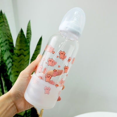 Borosilicat-Glas-Baby-Flasche fournisseur