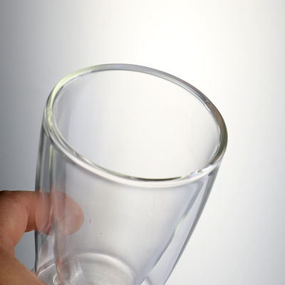 Mundgeblasene Isolier-doppel-wandige Glasschale 250ml fournisseur
