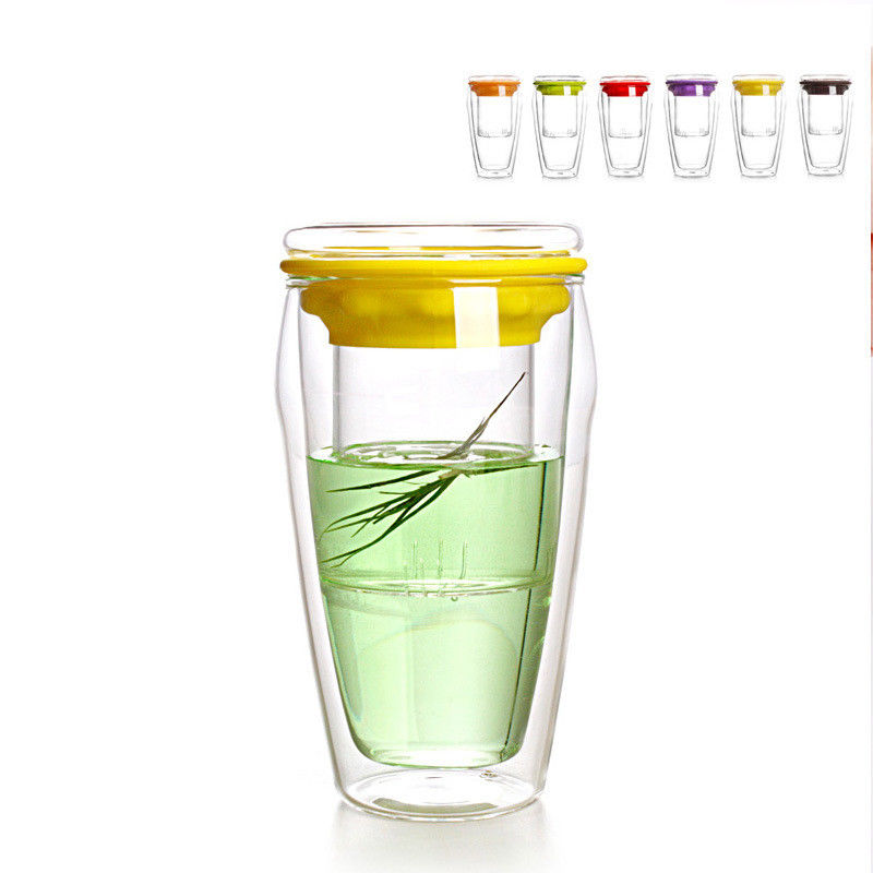 Borosilicat-Glas-Tee Infuser-Schalen-Tee-Hersteller für das Blühen/ungeheftetes/grünen Tee fournisseur