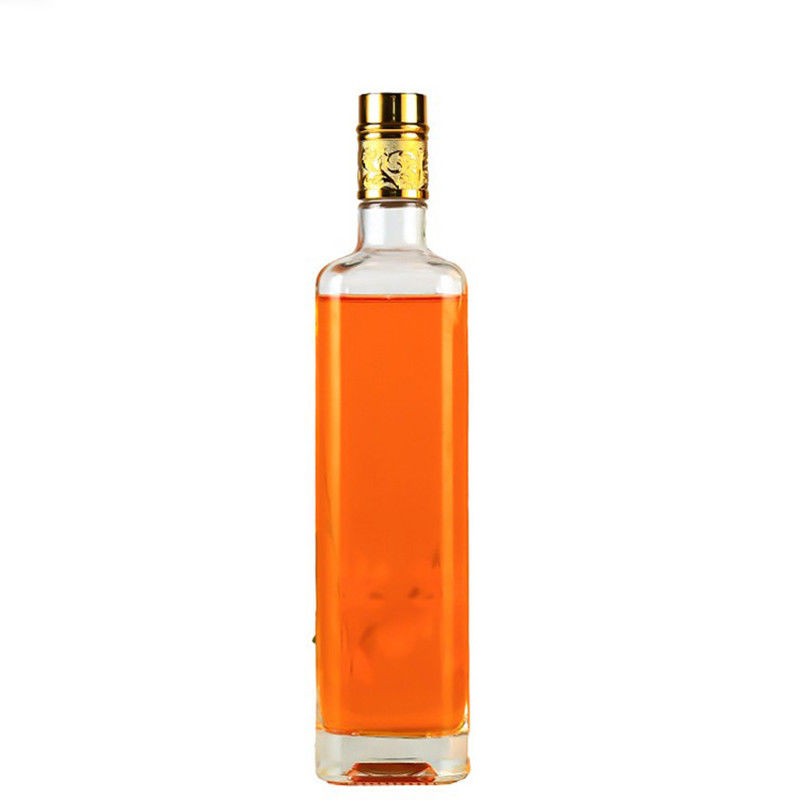 Kundengebundenes Glasflaschen-des freien Raumes des olivenöl-500ml/750ml Grün versiegelte runde Form fournisseur