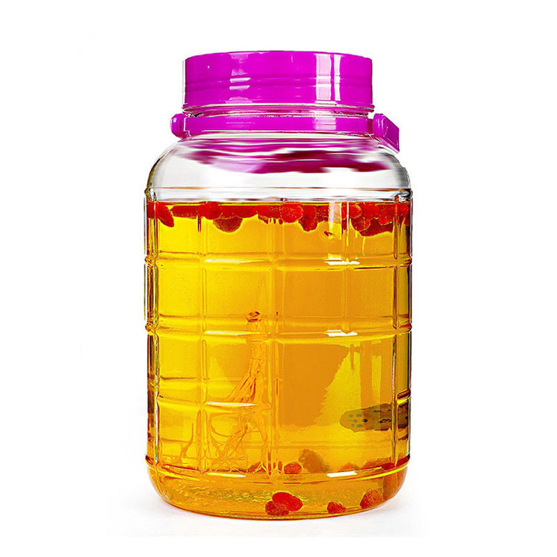 Trinkender Getränke-Automat 1 Gallonen-luftdichtes Glasgefäß fournisseur