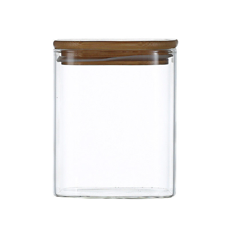 luftdichte Glas-Nahrungsmittelspeicher-Gläser des Borosilicat-1000ml fournisseur