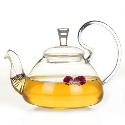 Kleine ungeheftet-Klarglas-Teekanne mit Glassieb/Deckel Eco freundlich fournisseur