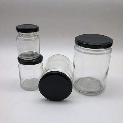 Sichern Sie Dichtungs-Miniglas-einmachende Gläser, runden Glasbehälter 500ml/720ml fournisseur