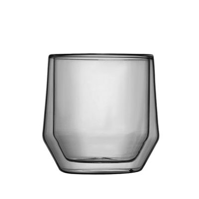 Doppel-wandige Thermosflasche-Glaskaffeetasse-mundgeblasenes Borosilicat-Glas-Material fournisseur