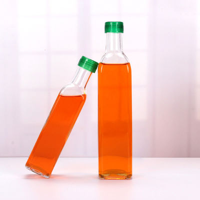 Tragbare Küchen-Speicher-Flasche, Siegelkappen-kleine Glasflaschen für Olivenöl fournisseur