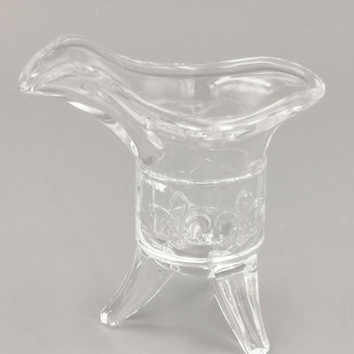 Weinlese-Ritter-Schnapsglas, drei - mit Beinen versehene Kristallwhisky-Gläser fournisseur