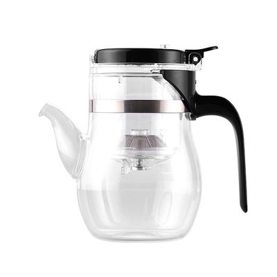 kleiner Glas- Teekannen-Kessel 650ml Infuser eingestellt für Haupt-Teaware Eco freundlich fournisseur