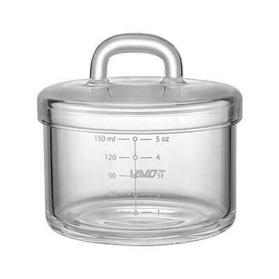 Klare freie Borosilicat-Mikrowellen-Glasschüsseln 150ml BPA fournisseur