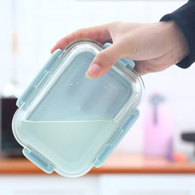 Wasserundurchlässiger 800ml 34oz Glasnahrungsmittelbehälter des Borosilicat- fournisseur