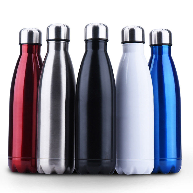 Isolieredelstahl-Wasser-Flasche, Kolabaum-Form-Vakuumsport-Flasche fournisseur